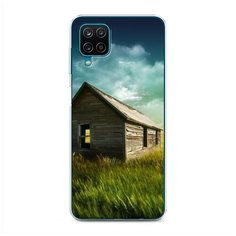 Силиконовый чехол "Домик в поле" на Samsung Galaxy A12 / Самсунг Галакси А12 Case Place