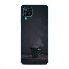 Силиконовый чехол "Пар из кружки" на Samsung Galaxy A12 / Самсунг Галакси А12 Case Place