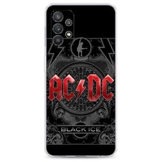 Силиконовый чехол "Альбом Black Ice" на Samsung Galaxy A32 / Самсунг Галакси А32 Case Place