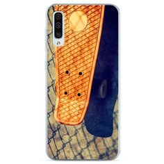 Силиконовый чехол "Хобби скейт 5" на Samsung Galaxy A50 / Самсунг Галакси А50 Case Place