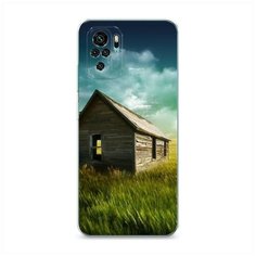 Силиконовый чехол "Домик в поле" на Xiaomi Redmi Note 10 / Сяоми Редми Нот 10 Case Place