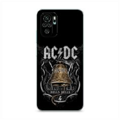 Силиконовый чехол "Hells Bells альбом" на Xiaomi Redmi Note 10 / Сяоми Редми Нот 10 Case Place