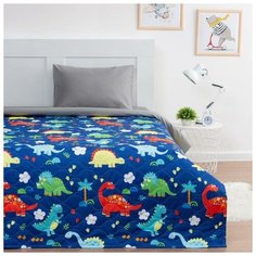 Покрывало LoveLife 1,5 сп "Дино", 145*210 см,100% п/э, микрофибра 6937915