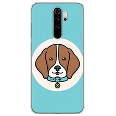 Силиконовый чехол "Собака в ошейнике" на Xiaomi Redmi Note 8 Pro / Сяоми Редми Нот 8 Про Case Place