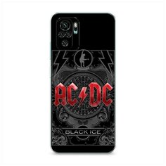 Силиконовый чехол "Альбом Black Ice" на Xiaomi Redmi Note 10 / Сяоми Редми Нот 10 Case Place
