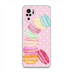 Силиконовый чехол "Пирамидка макарони" на Xiaomi Redmi Note 10 / Сяоми Редми Нот 10 Case Place