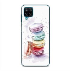 Силиконовый чехол "Пирамидка макарони 2" на Samsung Galaxy A12 / Самсунг Галакси А12 Case Place