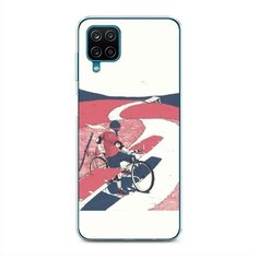 Силиконовый чехол "Хобби велосипед 4" на Samsung Galaxy A12 / Самсунг Галакси А12 Case Place