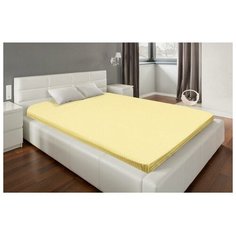 Простыня на резинке "Этель basic"120*200*25+-2см, цв.оливковый, 100% хлопок, страйп-сатин,13 5290291