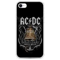 Силиконовый чехол "Hells Bells альбом" на Apple iPhone SE 2020 / Айфон SE 2020 Case Place