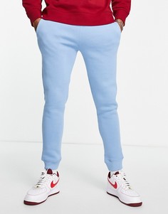 Голубые зауженные джоггеры (от комплекта) Topman-Голубой