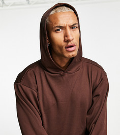 Темно-красный худи в рубчик VAI21-Фиолетовый цвет