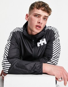 Черная спортивная ветровка Helly Hansen-Черный цвет