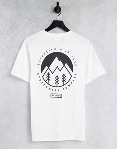 Белая футболка Columbia Tillamook-Белый