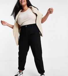 Черные джинсы в винтажном стиле Dont Think Twice Plus Lou-Черный цвет