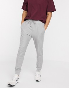 Серые джоггеры из саржи Topman-Серый