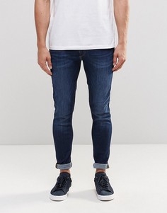 Суперэластичные джинсы скинни Jack & Jones-Синий