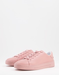 Розовые кроссовки Ted Baker Aryah-Розовый цвет