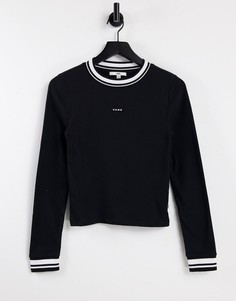 Черный вязаный лонгслив Vans Well Suited-Черный цвет