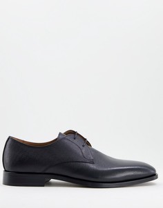 Черные туфли на шнуровке BOSS Lisbon-Черный цвет