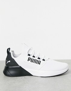 Черно-белые кроссовки Puma Training Retaliate Trainers-Белый