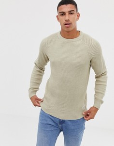 Вязаный джемпер Jack & Jones Originals-Белый