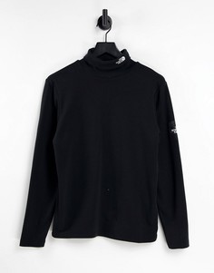Черный лонгслив The North Face Black Box-Черный цвет