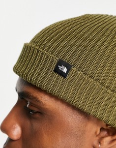 Шапка-бини в рыбацком стиле цвета хаки The North Face-Зеленый цвет