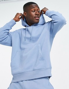 Худи выбеленного голубого цвета от комплекта Topman-Голубой