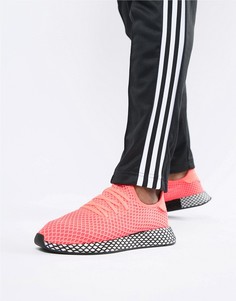 Розовые кроссовки adidas Originals Deerupt B41769-Розовый