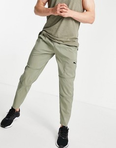 Серые спортивные штаны из технологичной ткани Puma Training-Серый