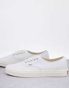 Белые кроссовки Vans Authentic Eco Theory-Белый