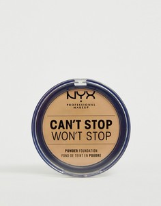 Крем-пудра NYX Professional Makeup Cant Stop Wont Stop-Коричневый цвет
