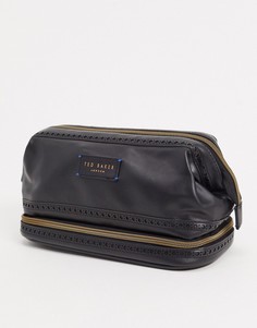 Сумка-несессер с перфорированной отделкой Ted Baker-Черный цвет