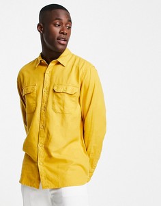 Желтая рубашка навыпуск из хлопковой конопли Levis jackson-Желтый Levis®