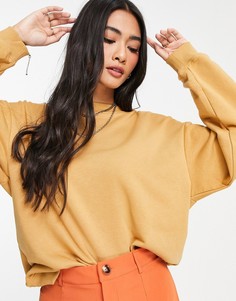 Бежевый свитшот Monki-Светло-бежевый цвет