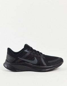 Черные кроссовки Nike Running Quest 4-Черный цвет