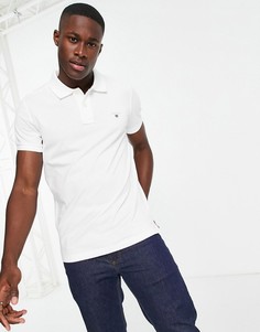 Белая облегающая футболка-поло с логотипом GANT Original-Белый