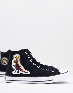 Черные высокие кеды Converse x Jean-Michel Basquiat Chuck Taylor All Star-Черный цвет