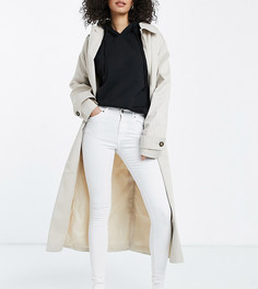 Белые зауженные джинсы Dr Denim Tall Lexy-Белый