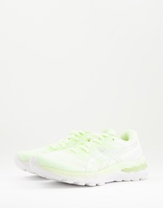 Лаймовые кроссовки Asics Running Gel-Nimbus 23-Зеленый цвет