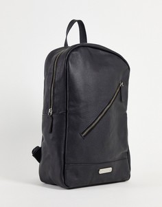 Кожаный рюкзак Bolongaro Trevor Matty-Черный цвет