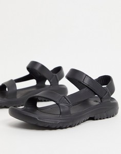 Черные сандалии Teva Hurricane Drift EVA-Черный цвет