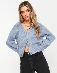 Кардиган с длинными рукавами Only-Голубой