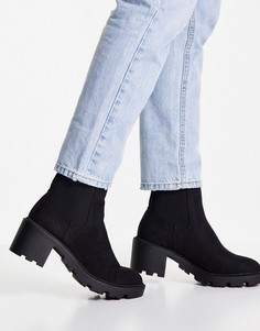 Черные ботинки Topshop Betsy-Черный цвет
