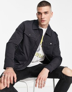 Серая рубашка навыпуск River Island-Серый