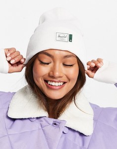 Шапка-бини крупной вязки светлого цвета Herschel Supply Co. Eco Elmer-Светло-бежевый цвет