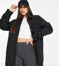Черный стеганый шакет Vero Moda Tall-Черный цвет