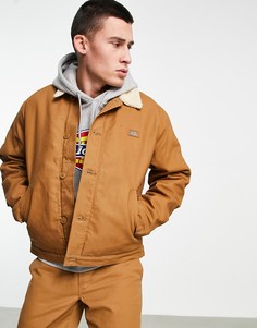 Коричневая куртка Dickies DC Deck-Коричневый цвет