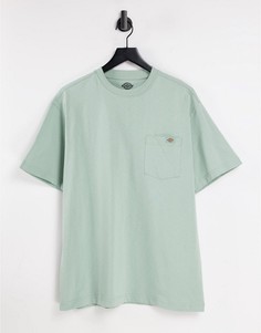 Нефритово-зеленая футболка Dickies Porterdale-Зеленый цвет